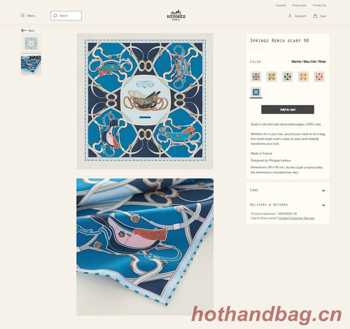 Hermes Scarf HEC00582