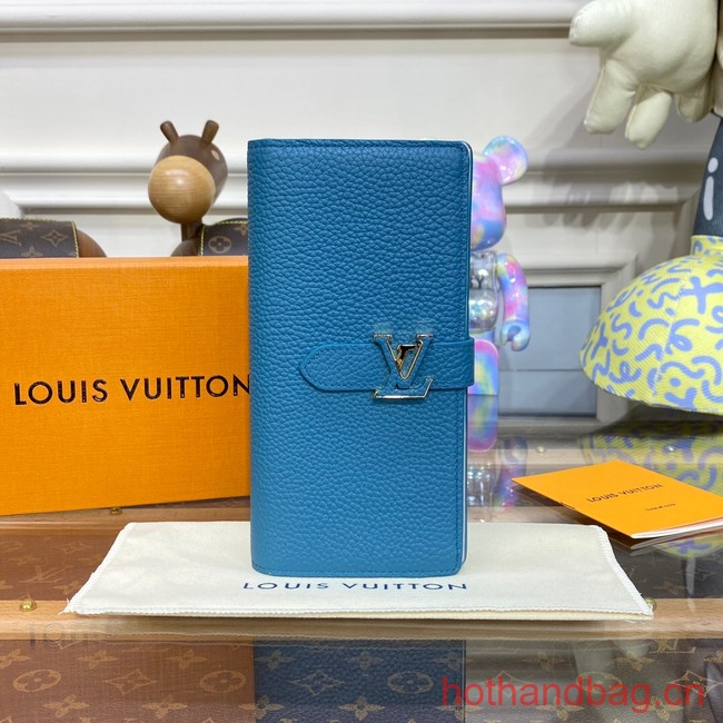 Louis Vuitton Vertical Wallet M81367 Blue