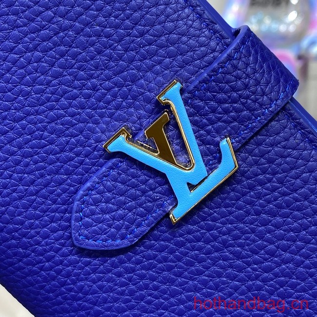 Louis Vuitton Vertical Wallet M82441 Blue