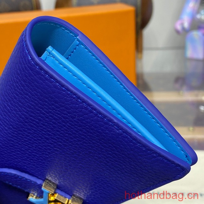 Louis Vuitton Vertical Wallet M82441 Blue