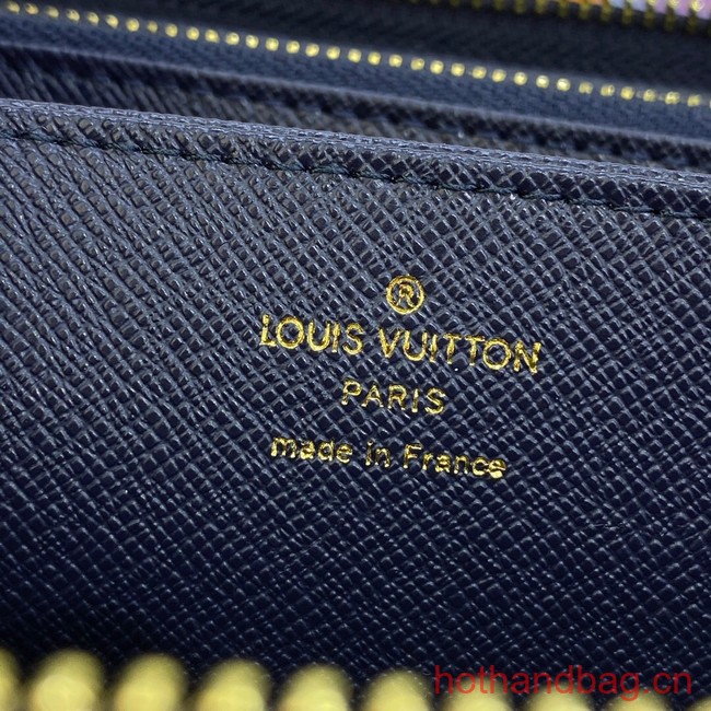 Louis Vuitton Zippy Wallet M82468 blue