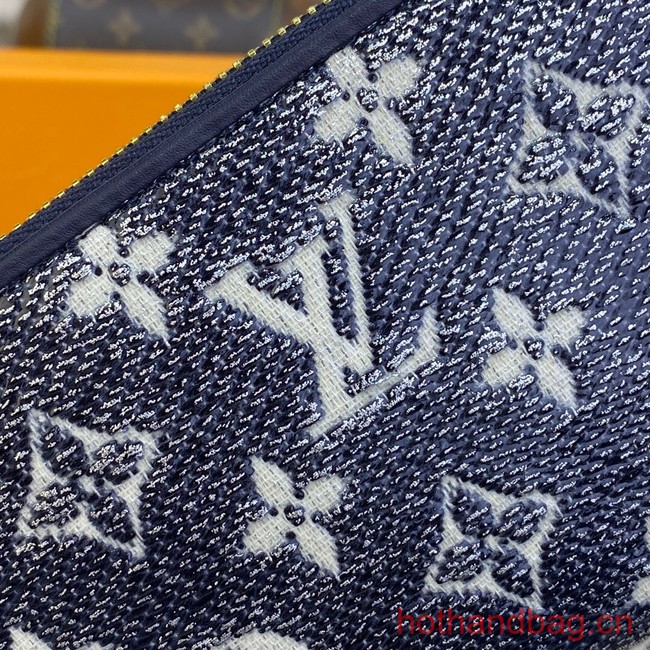 Louis Vuitton Zippy Wallet M82468 blue