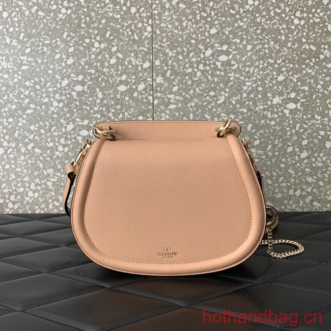 VALENTINO VSLING granular calfskin bag P098 pink