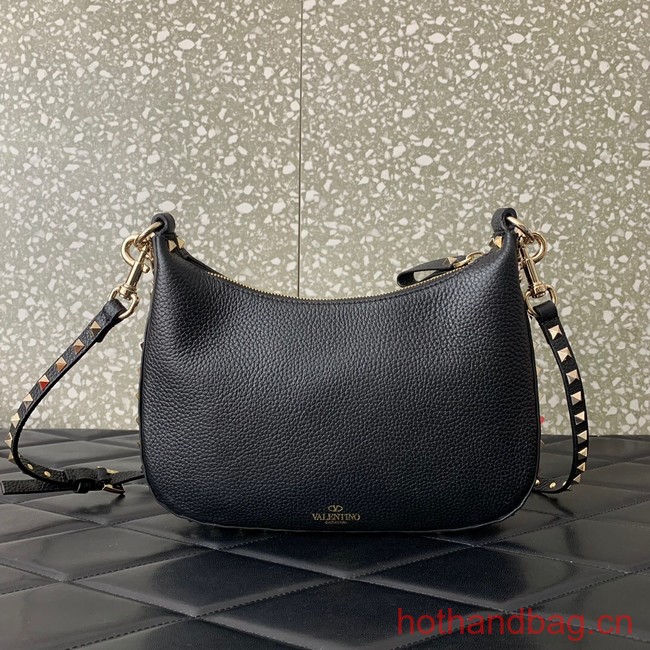 VALENTINO grain calfskin leather bag 0313 black