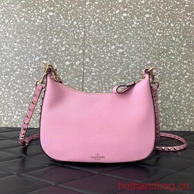 VALENTINO grain calfskin leather bag 0313 pink