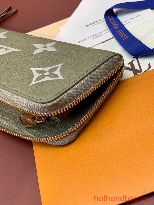 Louis Vuitton Clemence Wallet M82478 Khaki