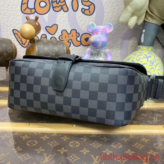 Louis Vuitton Damier Graphite coated canvas Messenger M46685 black