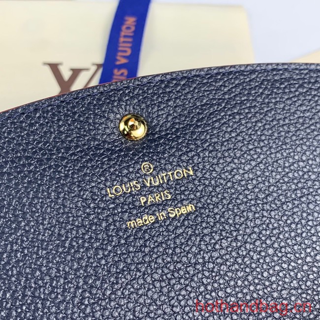 Louis Vuitton Emilie Wallet M69417 dark blue