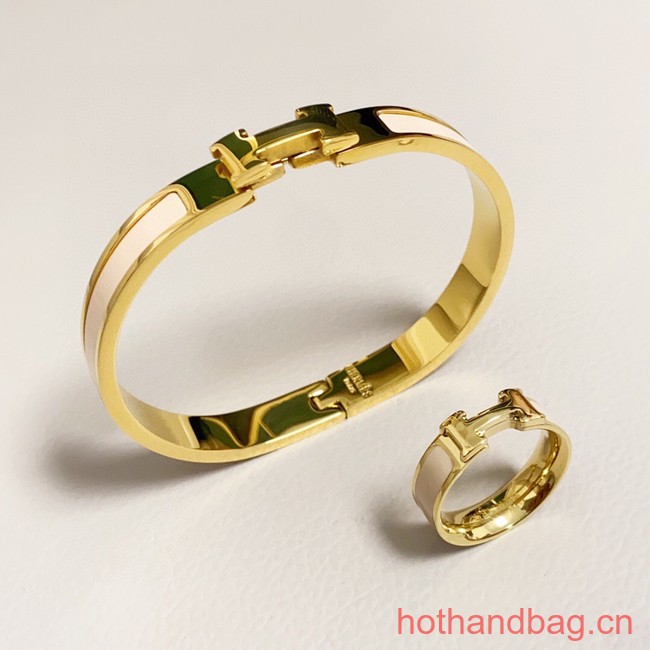 Hermes Bracelet&ring CE12472