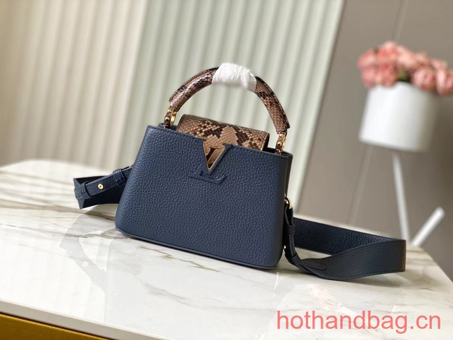 Louis Vuitton Capucines Mini N81209 dark blue