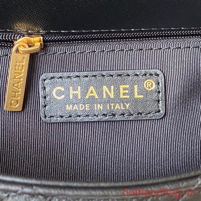 Chanel SMALL FLAP BAG AS4263 BLACK