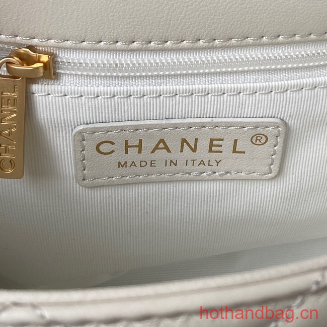 Chanel SMALL FLAP BAG AS4263 WHITE