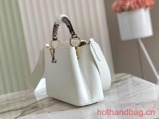 Louis Vuitton Capucines BB N48865 white