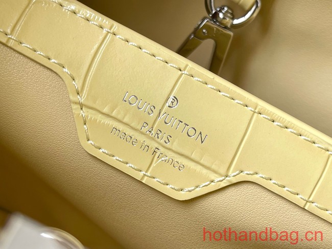 Louis Vuitton Capucines MM N93419 yellow