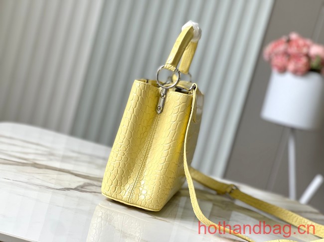 Louis Vuitton Crocodile Capucines BB N48865 yellow