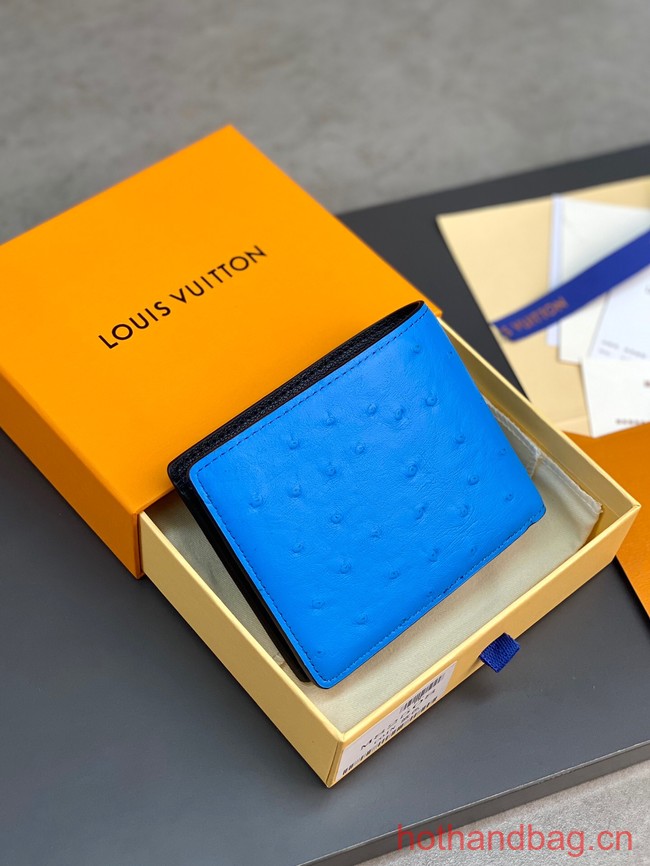 Louis Vuitton Multiple Wallet N82508 blue