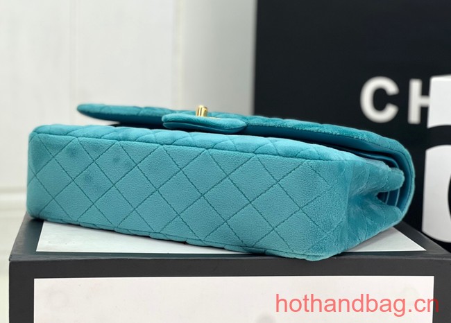 Chanel CLASSIC HANDBAG A1112 LIGHT BLUE