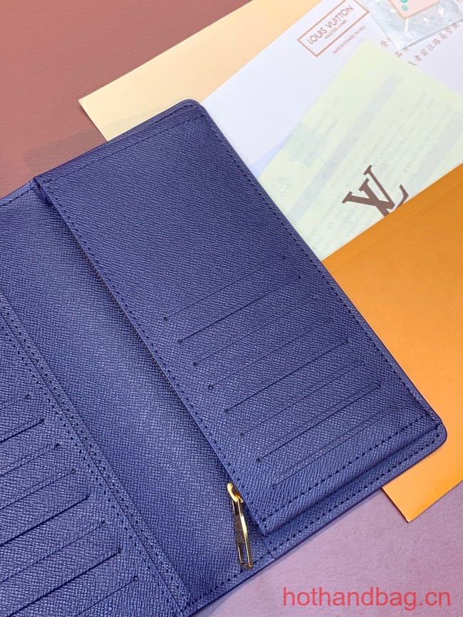 Louis Vuitton Brazza Wallet M82826 Blue