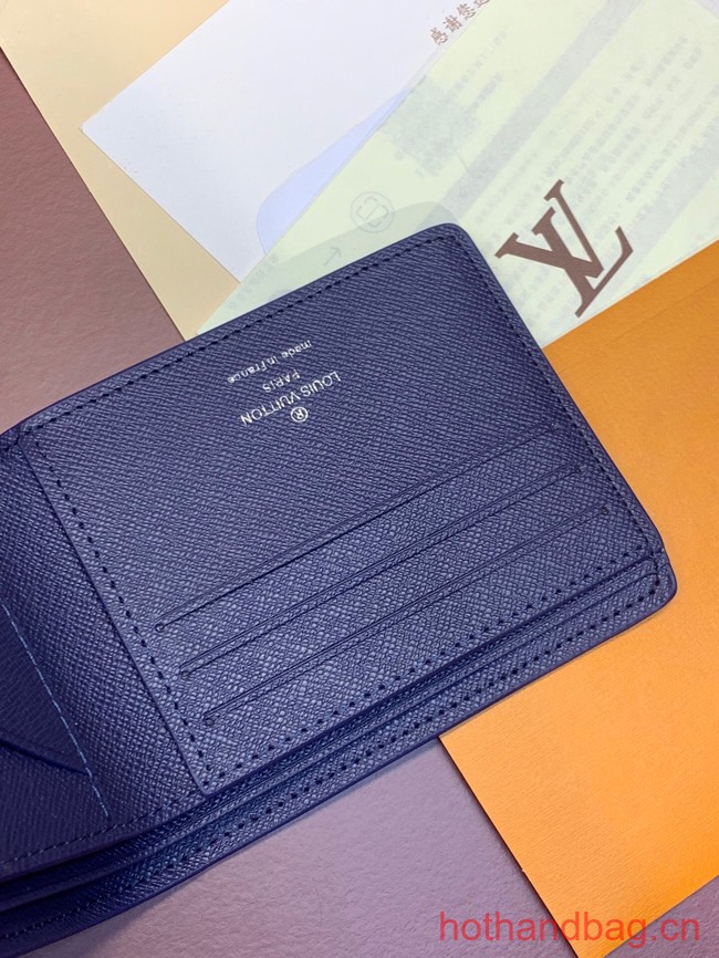 Louis Vuitton Multiple Wallet M82827 Blue