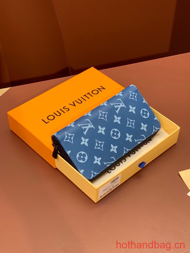 Louis Vuitton Zippy Vertical Wallet M82799 Blue