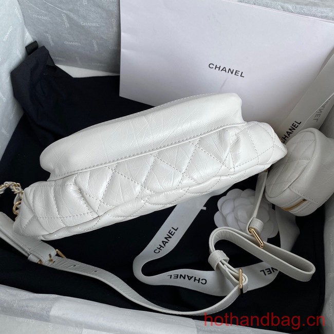 Chanel pocket AS1077 white