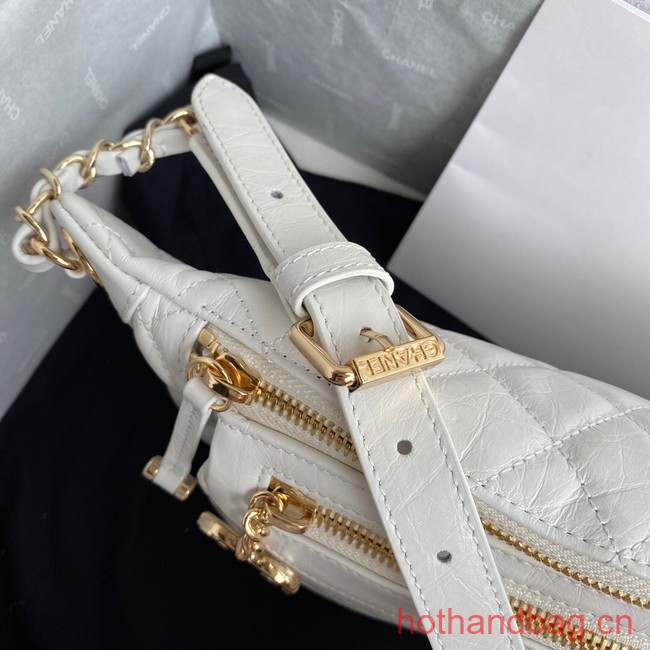 Chanel pocket AS1077 white