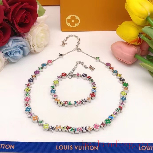 Louis Vuitton Bracelet&NECKLACE CE12626