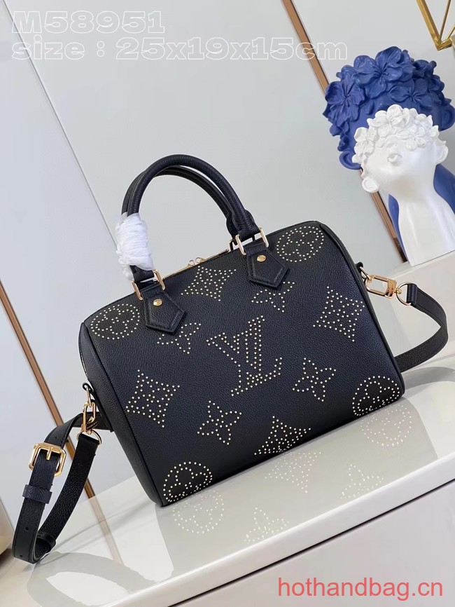 Louis Vuitton Speedy Bandouliere 25 M46736 black