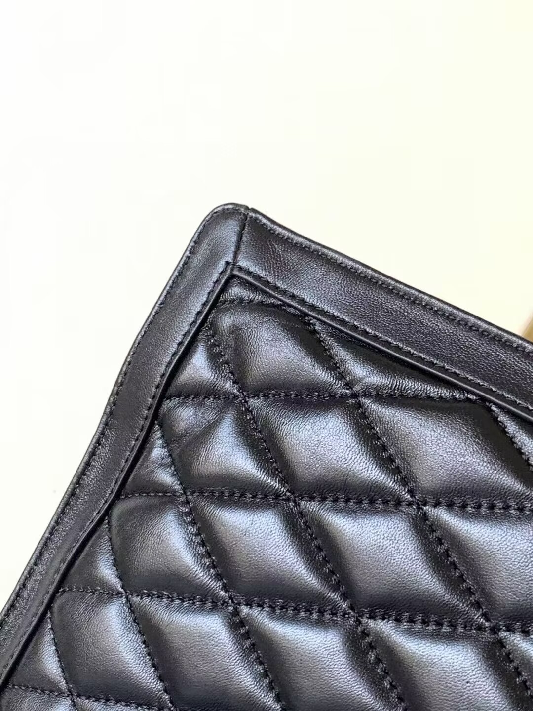 SAINT LAURENT LEATHER BAG Y772240 BLACK