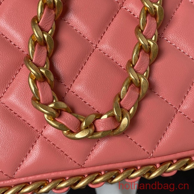 Chanel LARGE HOBO BAG AS4287 pink