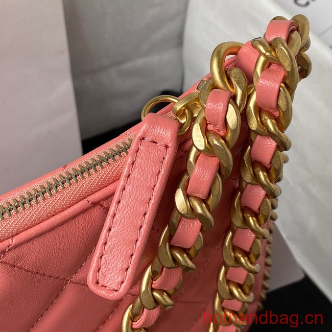 Chanel LARGE HOBO BAG AS4287 pink