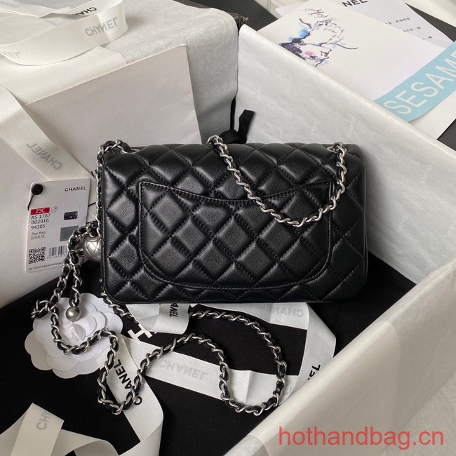 Chanel SMALL FLAP BAG AS1787 black