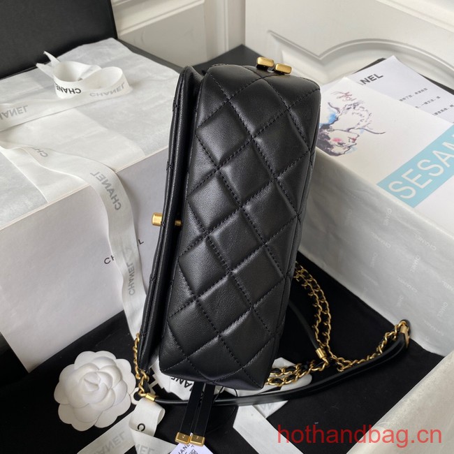 Chanel SMALL FLAP BAG AS4353 BLACK