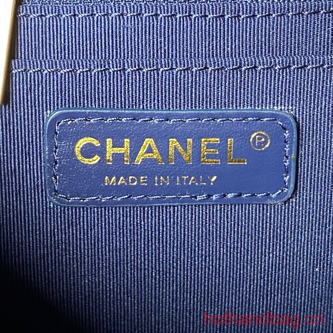 Chanel SMALL FLAP BAG Denim AS4051 Blue