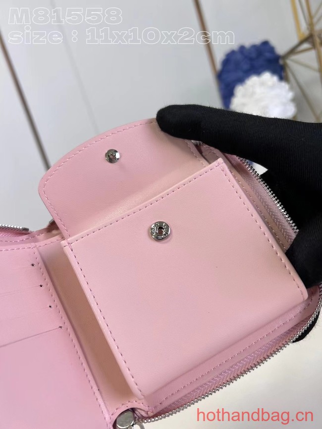 Louis Vuitton Iris Compact Wallet M81558 pink