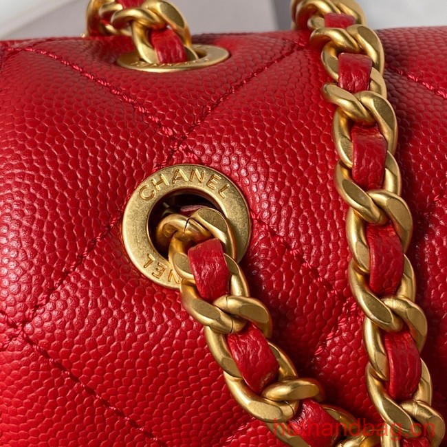 Chanel SMALL BACKPACK AS4490 red