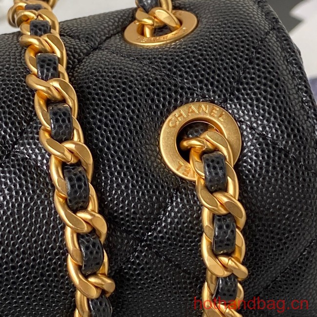 Chanel SMALL FLAP BAG AS4489 black