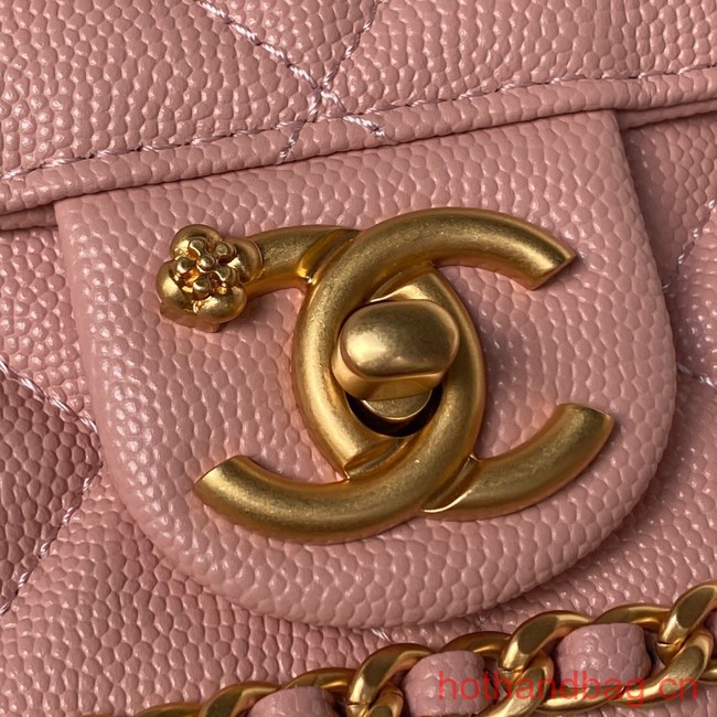 Chanel SMALL FLAP BAG AS4489 pink