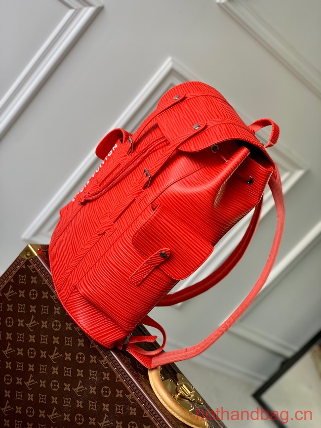 Louis vuitton Christopher MM M23764 Vermillion Red