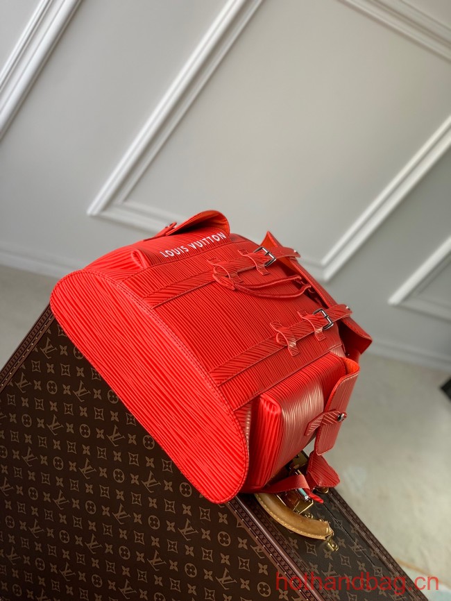 Louis vuitton Christopher MM M23764 Vermillion Red