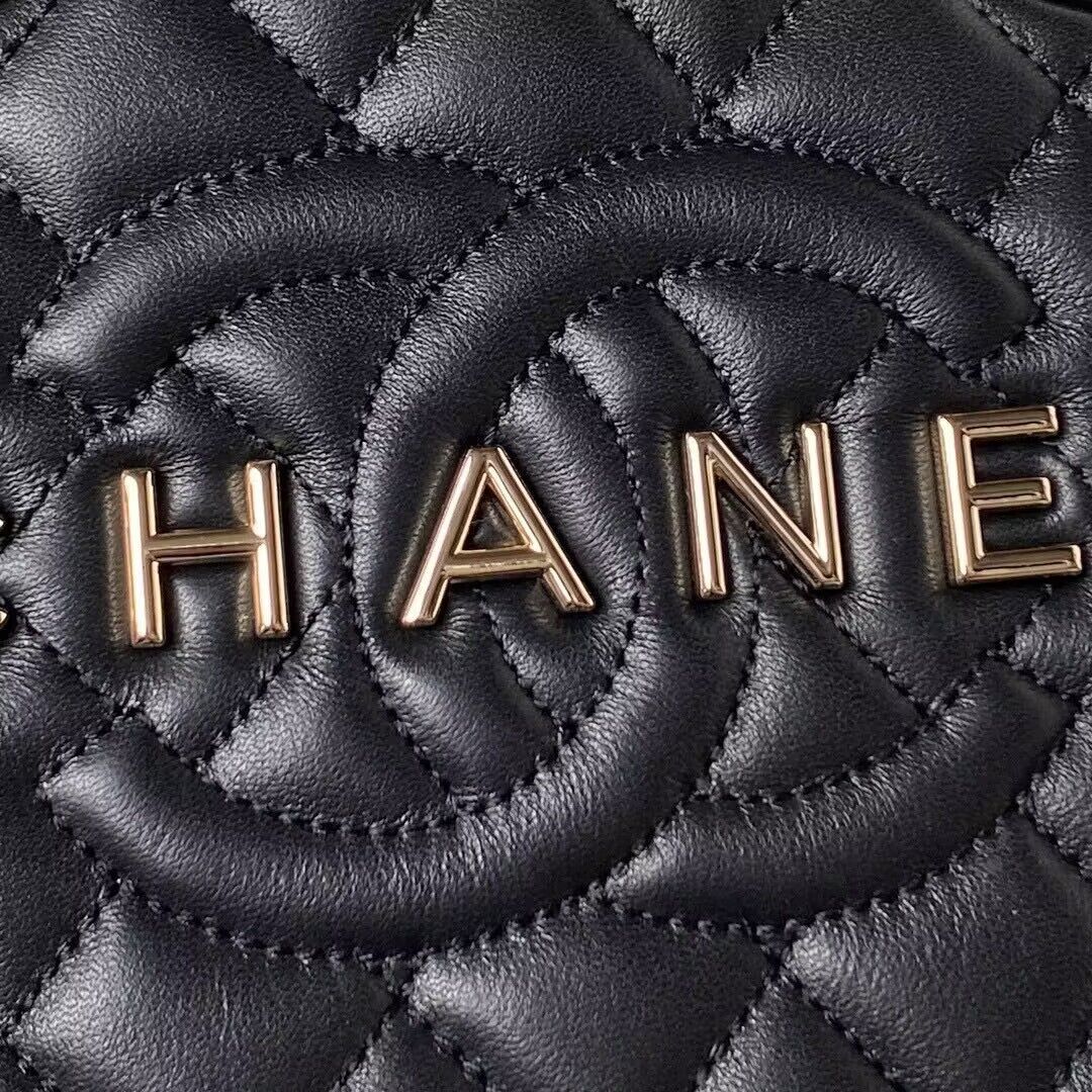 Chanel 24C Original Leather Star Bag AS4579 Black