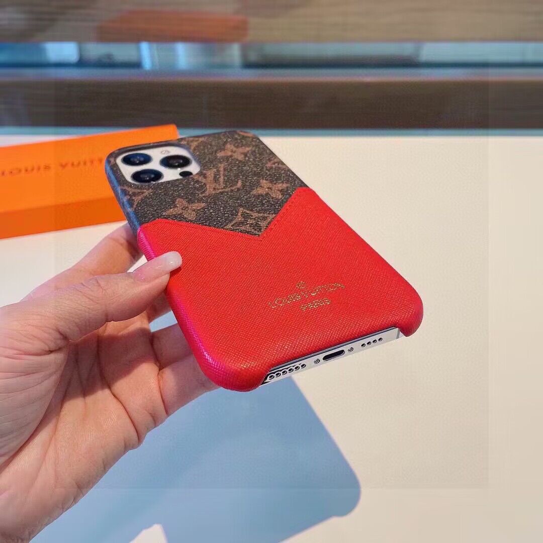 Louis Vuitton iPhone Case 869304 Red