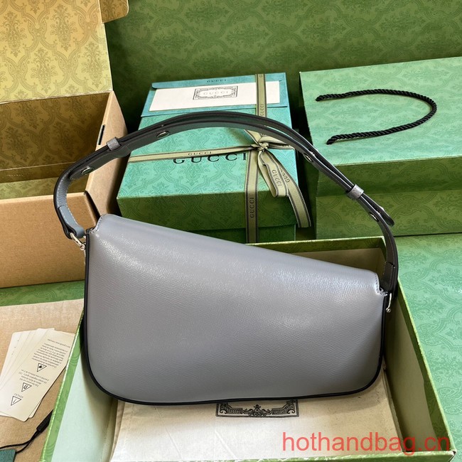 GUCCI HORSEBIT 1955 SMALL SHOULDER BAG 764155 gray