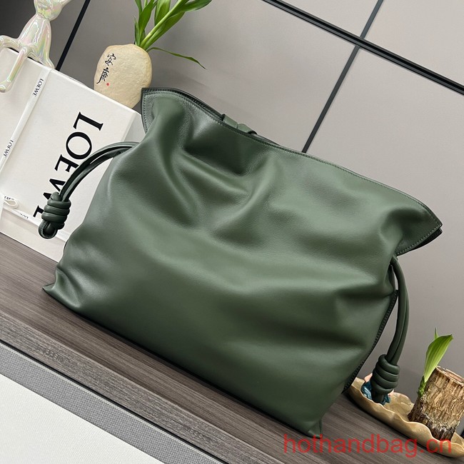 Loewe Original Leather Shoulder bag 062350 dark green