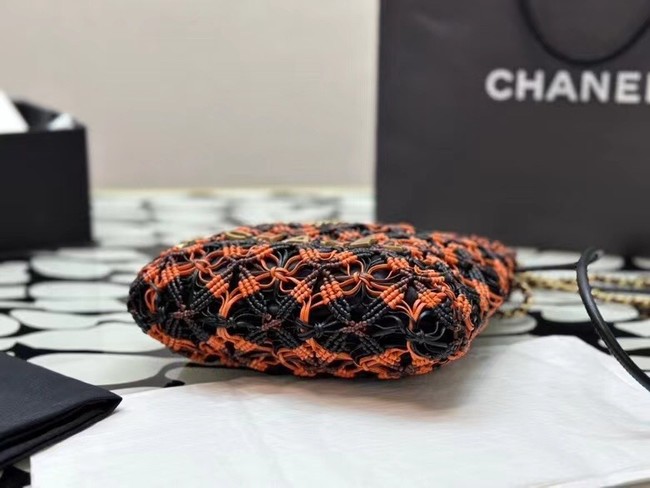 CHANEL 22 MINI HANDBAG AS3980 orange