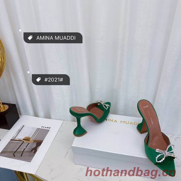 Amina Muaddi Shoes ANS00035 Heel 9.5CM