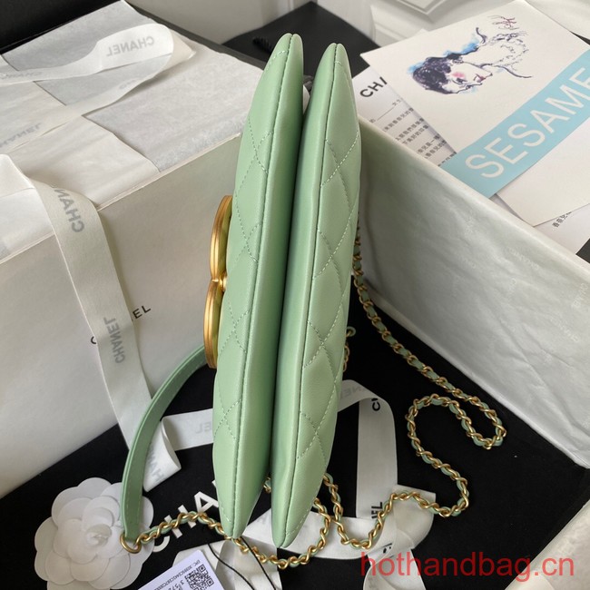 Chanel BAGUETTE BAG AS4611 green