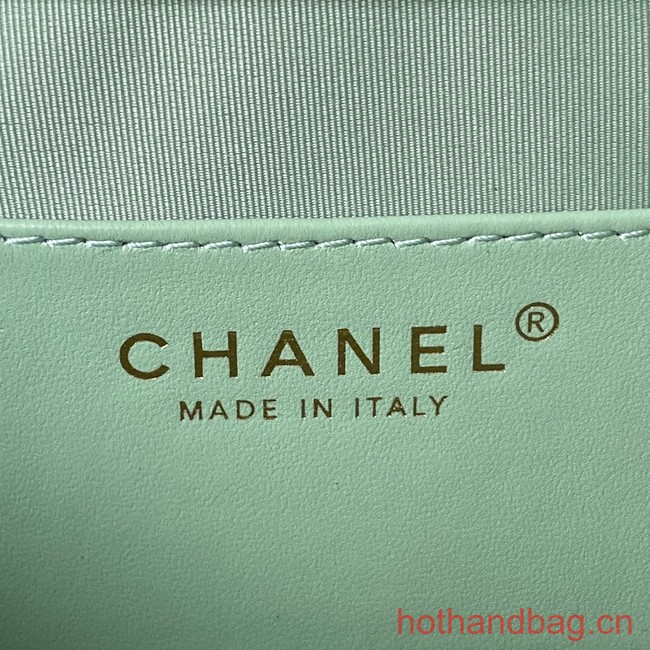 Chanel BAGUETTE BAG AS4611 green