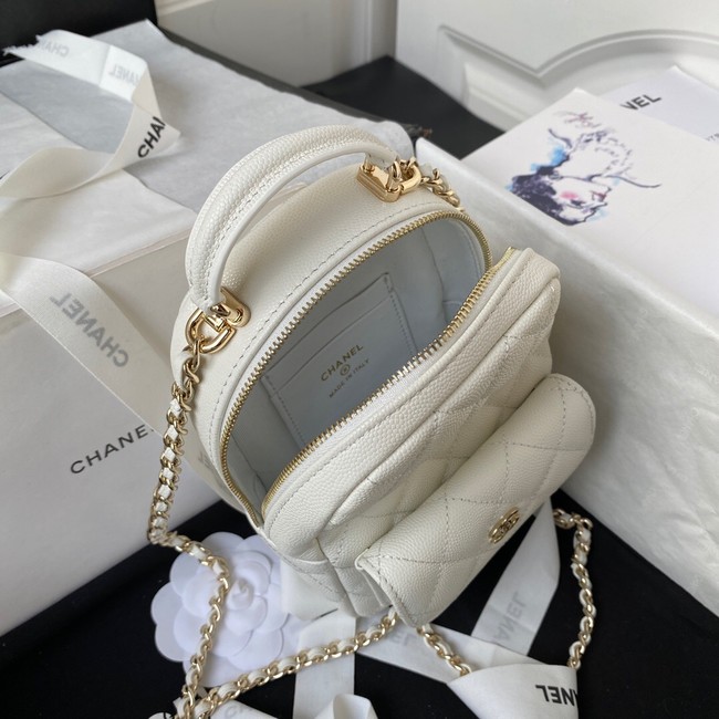 Chanel MINI BACKPACK AP3573 WHITE