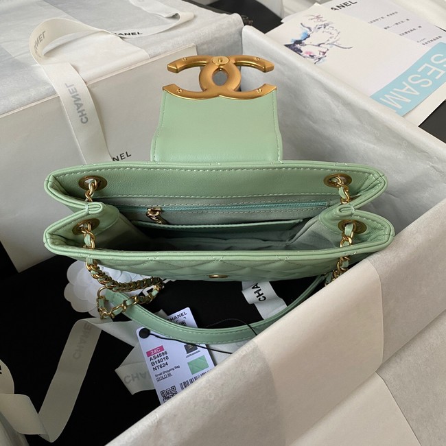 Chanel SMALL MESSENGER BAG AS4596 GREEN